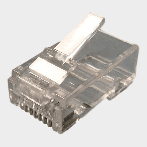 Conector RJ45 Macho UTP CAT 6 23 AWG 100 unidades