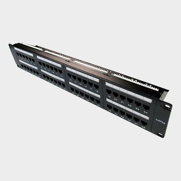 Patch Panel 48 Puertos CAT 5E 3