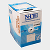 Cable UTP Cat 5E NHTD 305m 4 Pares 25AWG Blanco