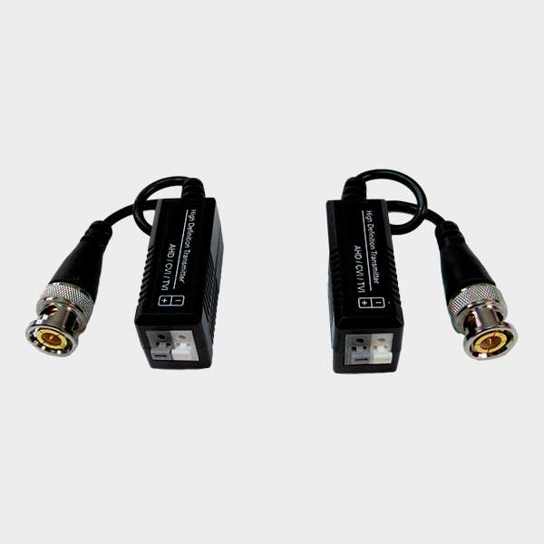 Balun 1 Par AHD / HD-CVI / HD-TVI / CVBS Pasivo 1