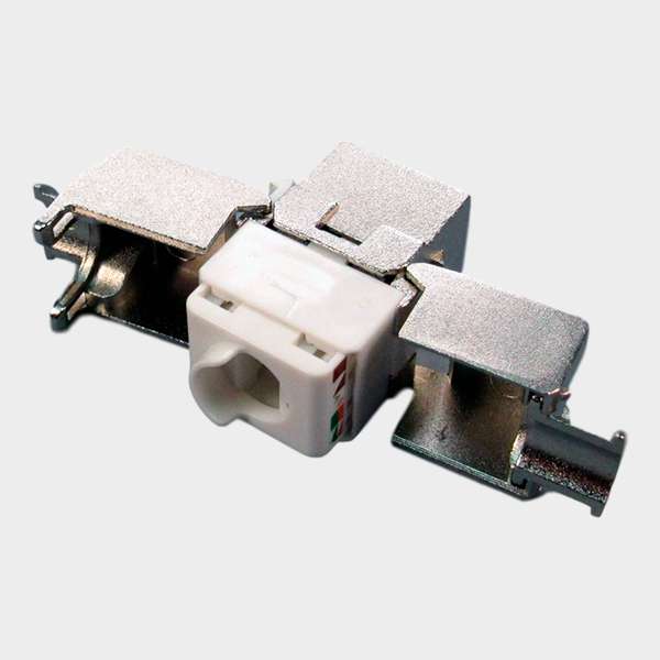 Modulo RJ45 CAT 6A FTP Keystone Sin Herramienta 2