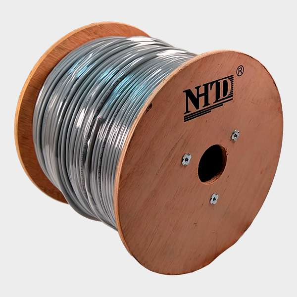Cable Blindado 4x18 AWG Multifilar NHTD 305m Gris 2