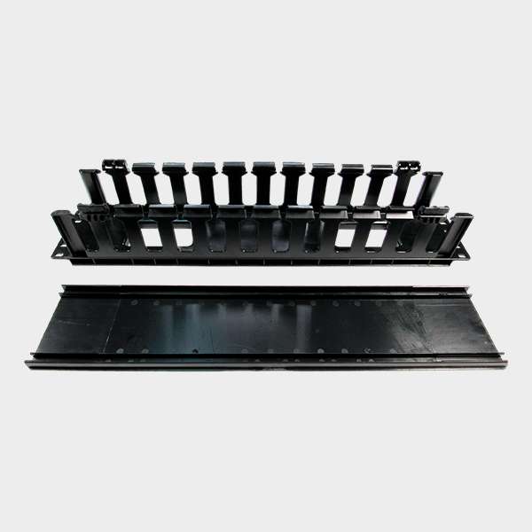 Ordenador de Cable Horizontal 2U Plástico 3