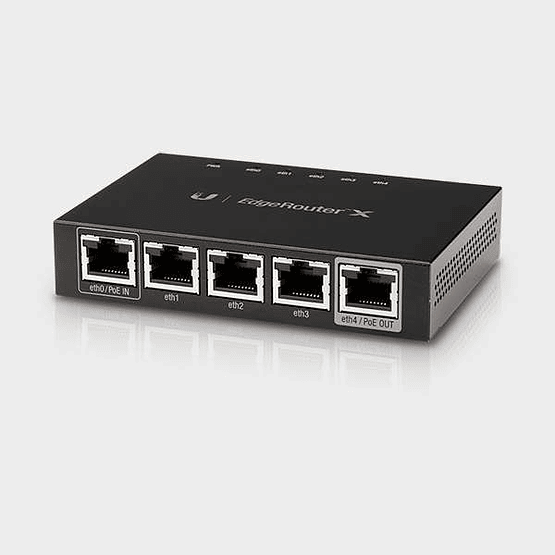 Router Ubiquiti EdgeRouter X ER-X 5 puertos