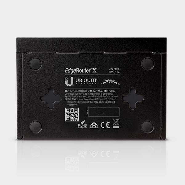 Router Ubiquiti EdgeRouter X ER-X 5 puertos 4