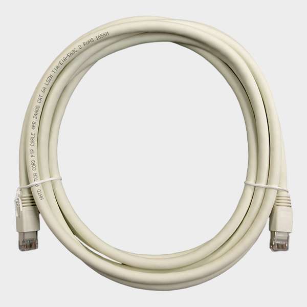 Patch Cord CAT 6A NHTD FTP LSZH Blanco 3 m 1