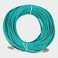 Jumper LC/LC Multimodo OM3 Duplex Celeste 25m  - Miniatura 1