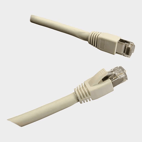 Patch Cord CAT 6A NHTD FTP LSZH Blanco 1 m