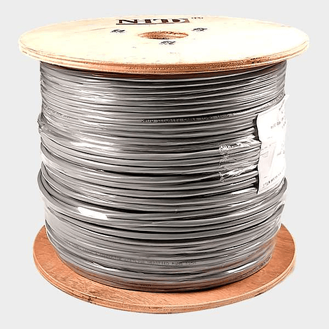 Cable Blindado 4x16 AWG Multifilar NHTD 305m Gris