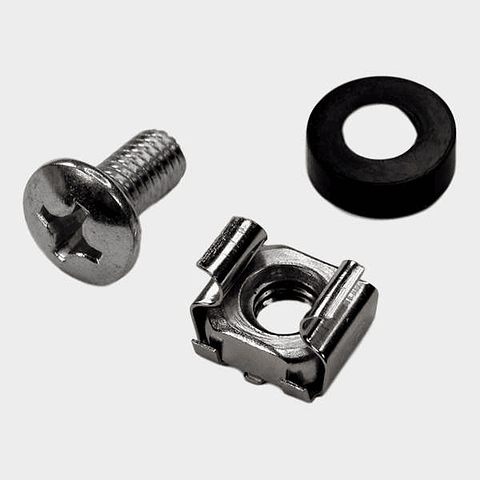 Perno y Tuerca Enjaulada para Rack 4 Unidades