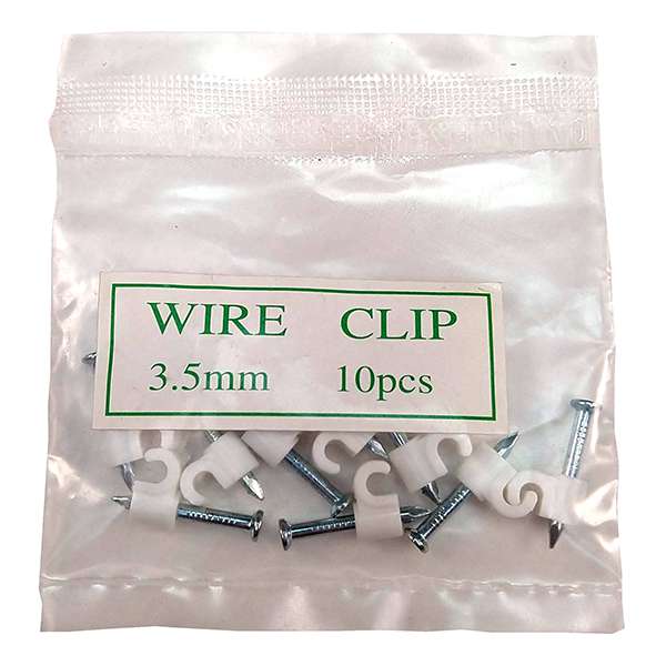 Grampa 3.5mm con Clavo para Cable Jumper 10u 1