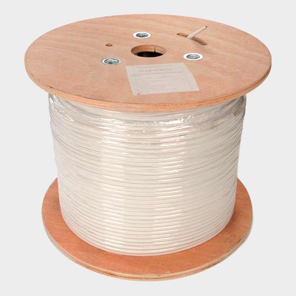 Cable FTP Cat 6 305m 4 Pares LSZH 24AWG Blanco Exterior Blindaje 1