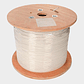 Cable FTP Cat 6 305m 4 Pares LSZH 24AWG Blanco Exterior Blindaje - Miniatura 1