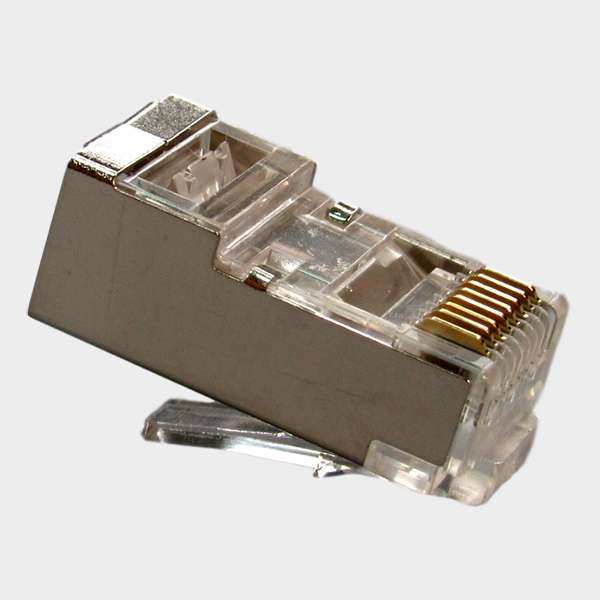 Conector RJ45 CAT 6A FTP Blindado 23AWG 100 unidades 2