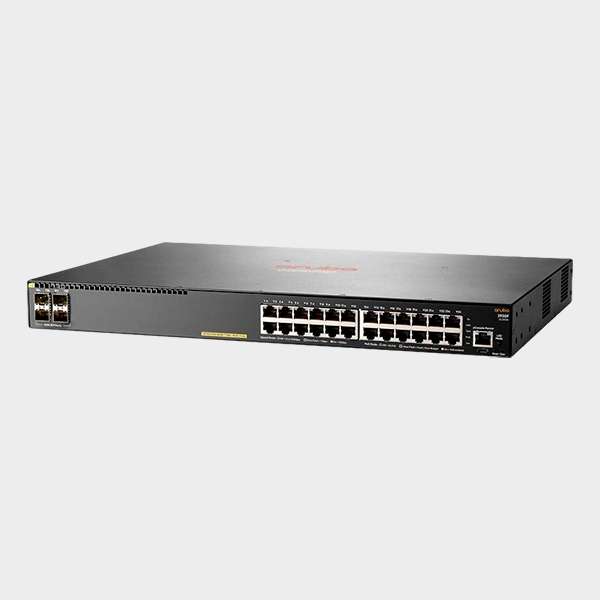 Switch Aruba HPE 2930F-24G 24 Puertos Gigabit PoE+ 4SFP 1