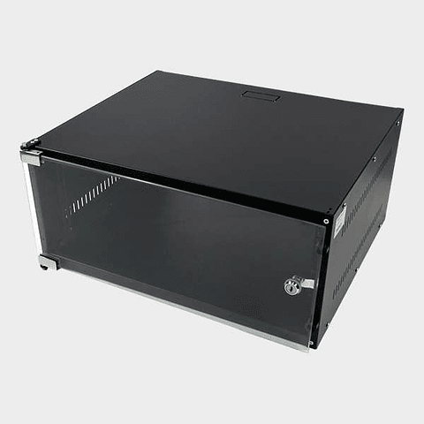 Gabinete Mural 4U 19" Sin Tapa Trasera Armable