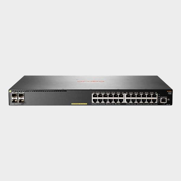 Switch Aruba HPE 2930F-24G 24 Puertos Gigabit PoE+ 4SFP 2