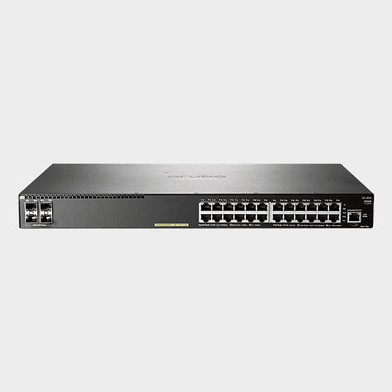 Switch Aruba HPE 2930F-24G 24 Puertos Gigabit PoE+ 4SFP