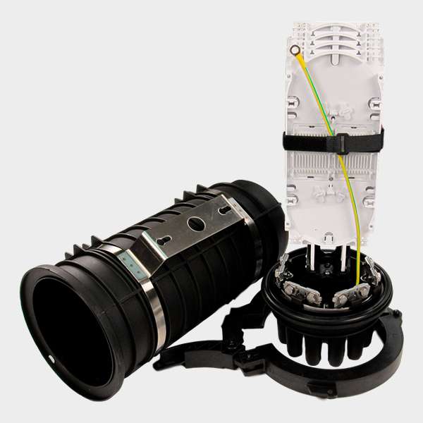 Mufa Fibra Óptica Domo 8+1 Entradas A8 3