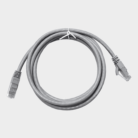 Patch Cord CAT 6 NHTD UTP LSZH Gris 2 m