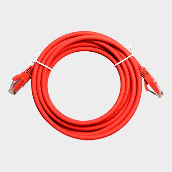 Patch Cord CAT 6 NHTD UTP LSZH Rojo 3 m 1