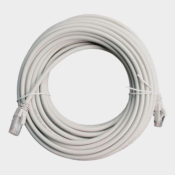 Patch Cord CAT 6 NHTD UTP LSZH Gris 15 m 1