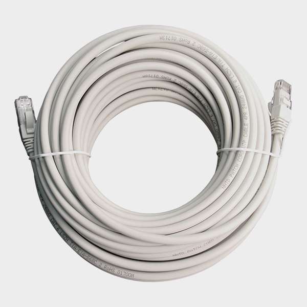 Patch Cord CAT 6 NHTD UTP LSZH Gris 20 m 1