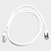 Patch Cord CAT 6A NHTD FTP LSZH 26 AWG Blanco 1 m