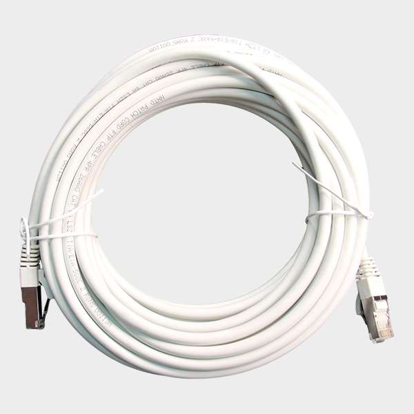 Patch Cord CAT 6A NHTD FTP LSZH 26 AWG Blanco 10 m 1
