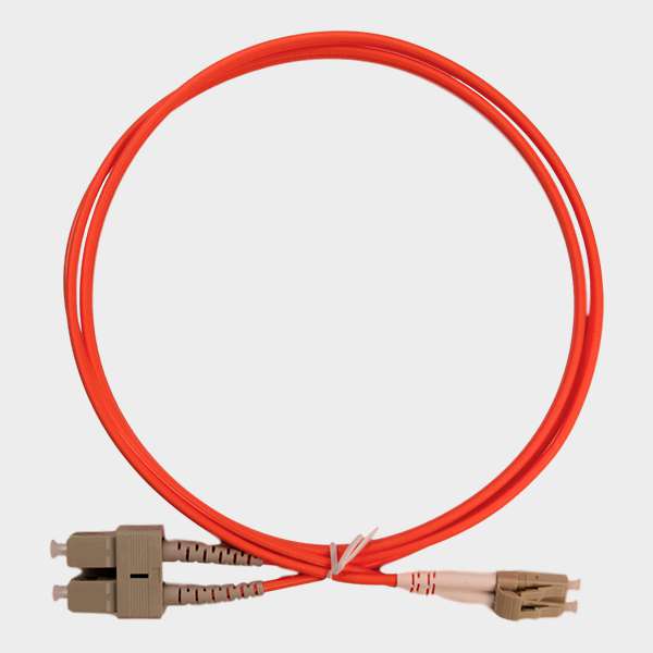 Jumper LC/SC Multimodo Duplex LSZH Naranjo 1m  1