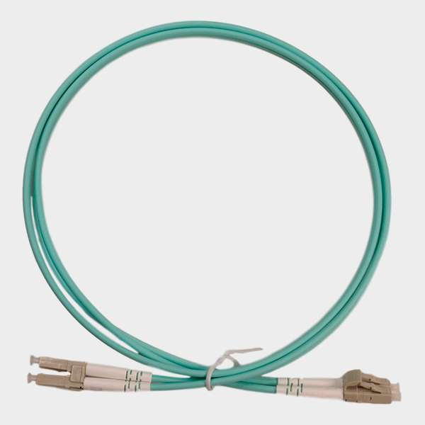 Jumper LC/LC Multimodo Duplex OM3 LSZH Celeste 1m  1