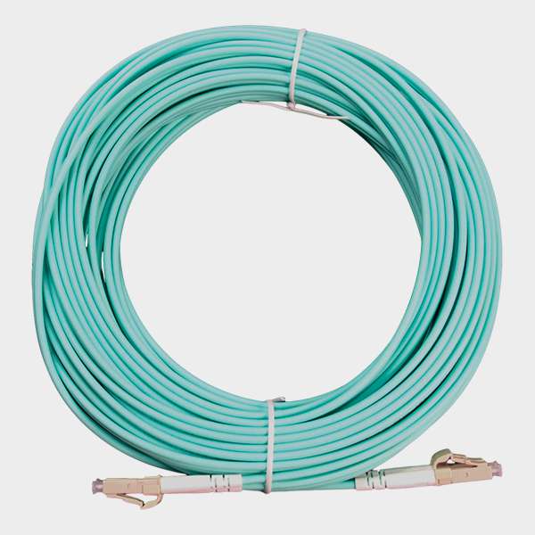 Jumper LC/LC Multimodo Duplex OM3 LSZH Celeste 15m  1