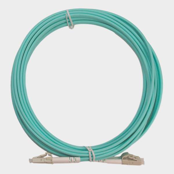 Jumper LC/LC Multimodo Duplex OM3 LSZH Celeste 5m  1