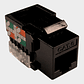 Modulo RJ-45 CAT 6 UTP Keystone Negro - Miniatura 1