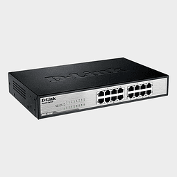 Switch D-Link DGS-1016C 16 Puertos LAN Gigabit