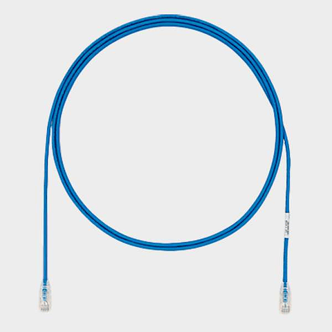Patch Cord CAT 6A Panduit UTP LSZH Azul 28 AWG 2.1 m