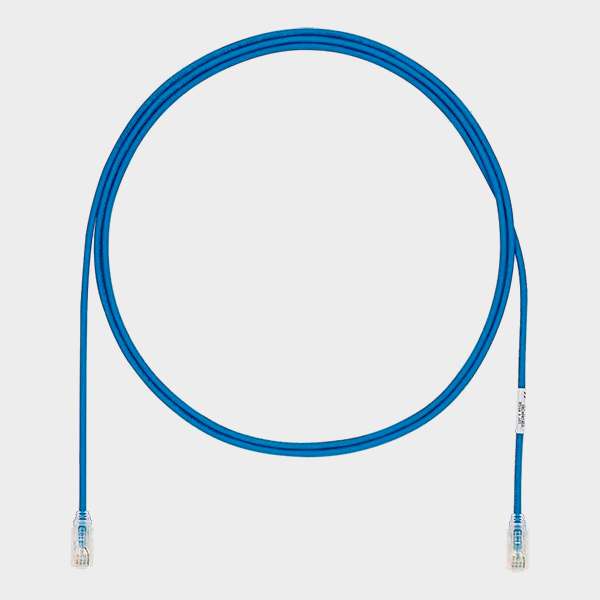 Patch Cord CAT 6A Panduit UTP LSZH Azul 28 AWG 0.9 m 1
