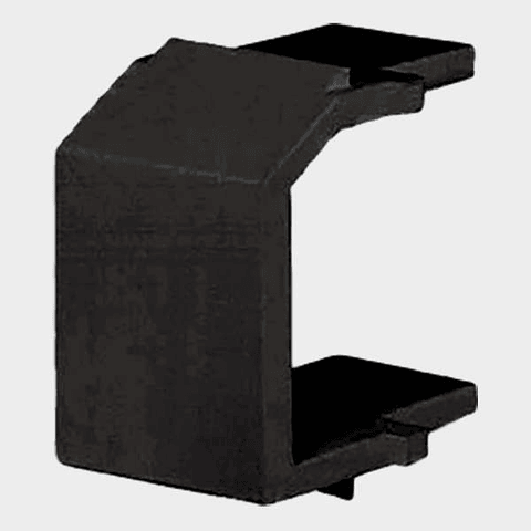Tapa Ciega Netkey Panduit NKBMBL-X 10U Negro
