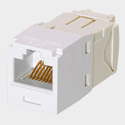 Modulo RJ45 CAT 6 Panduit Jack UTP CJ688TGWH Blanco