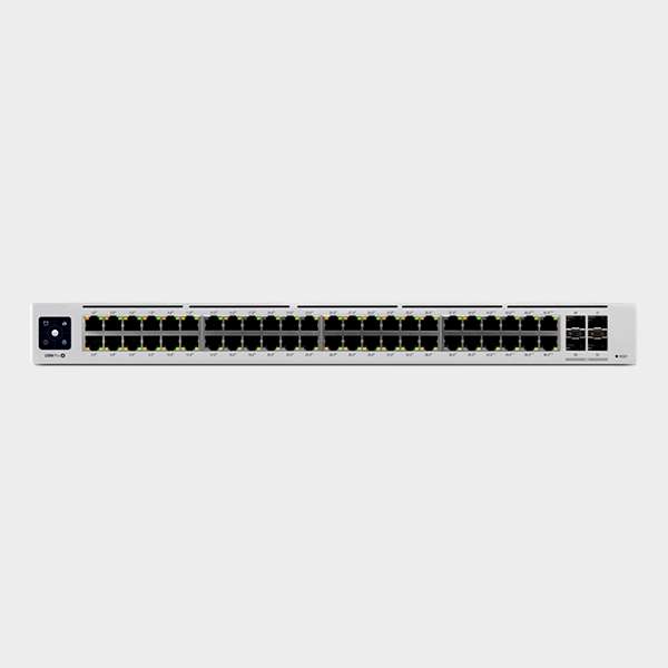 Switch UniFi USW-Pro-48-POE 48Gbit 4 SFP+ 8PoE++ 600W 1