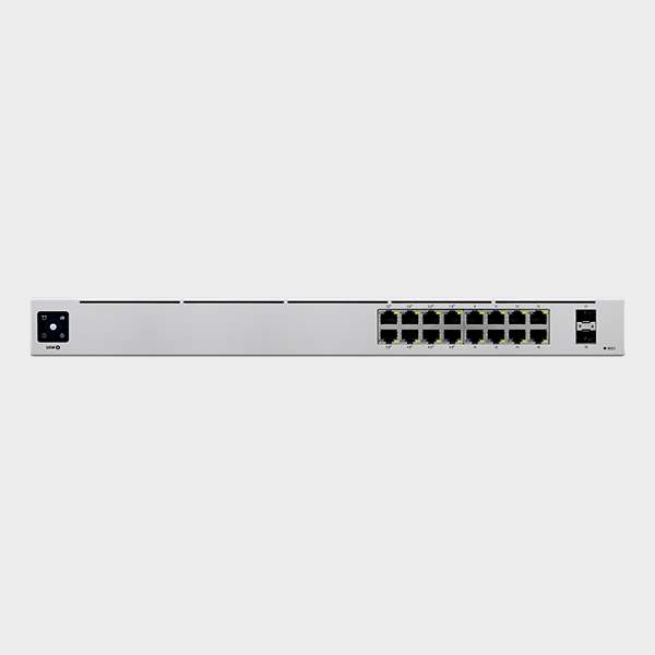 Switch UniFi USW-16-POE 16Gbit 8 PoE+ 2SFP 1