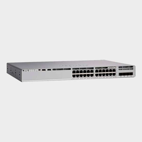 Switch Cisco Catalyst 9200L 24P PoE+ 4 x1G Network Essential 2