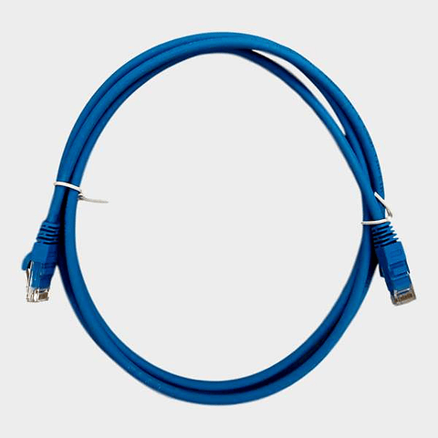 Patch Cord CAT 6 NHTD UTP LSZH Azul 2 m