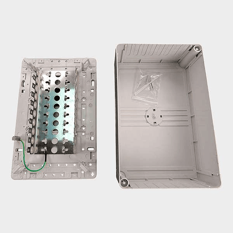 Caja Tipo Krone Box III Soporte 10 Regletas