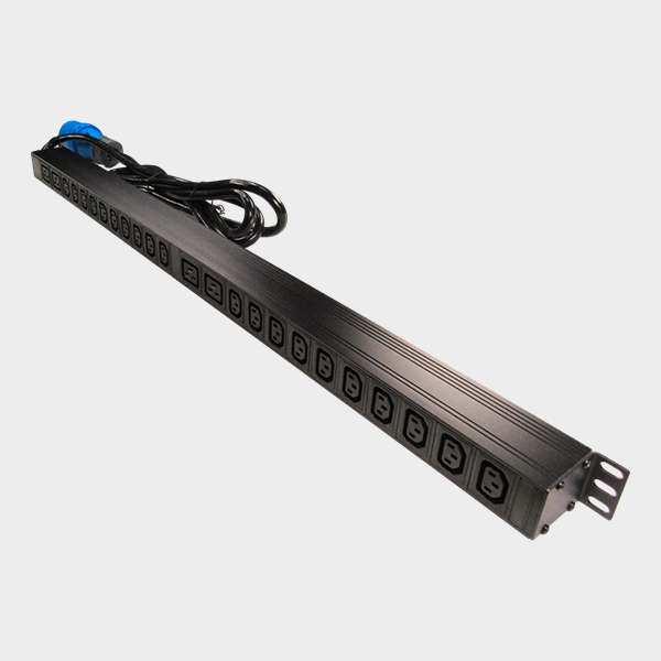 PDU Vertical 20 Conectores C13 + 4 C19 Plug 32A 1