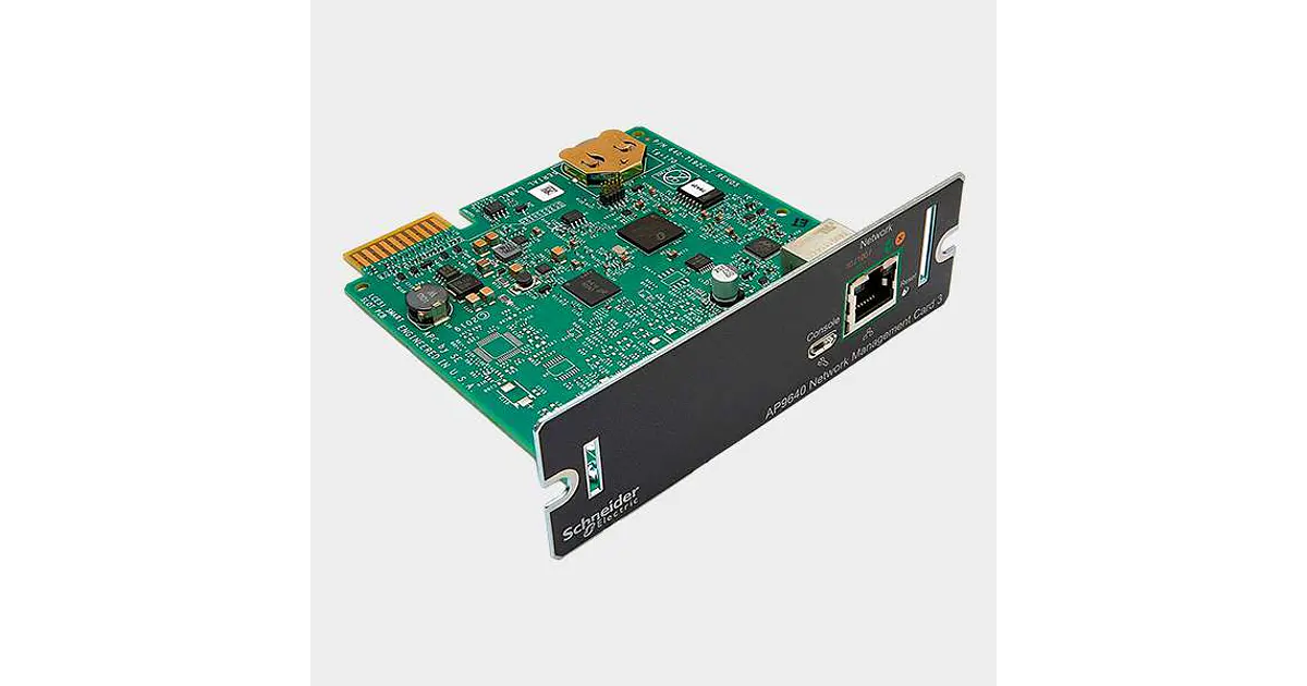 Tarjeta SNMP APC AP9640 para unidades SAI Smart-UPS