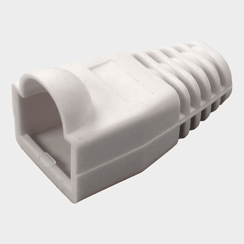 Capuchón RJ45 Blanco Diámetro 6mm 100 Unidades