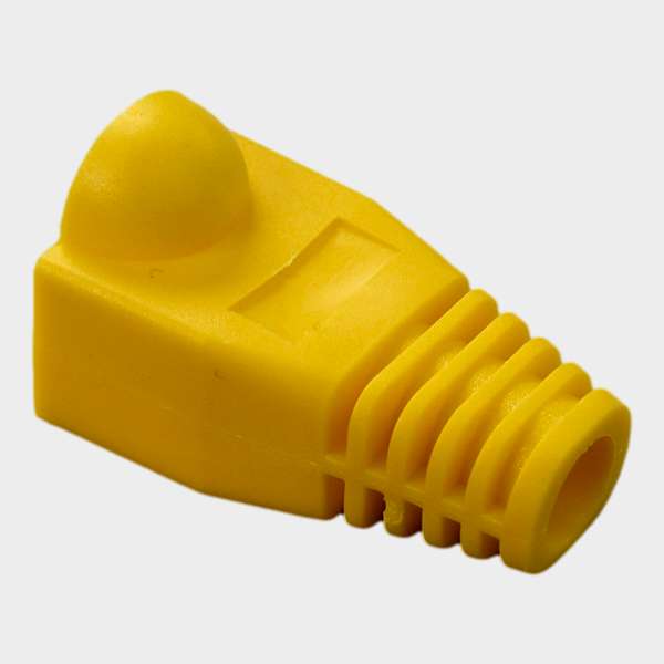Capuchón RJ45 Amarillo Diámetro 6mm 100 Unidades 1