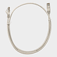 Patch Cord CAT 5E NHTD UTP Blanco 1 m - Miniatura 1