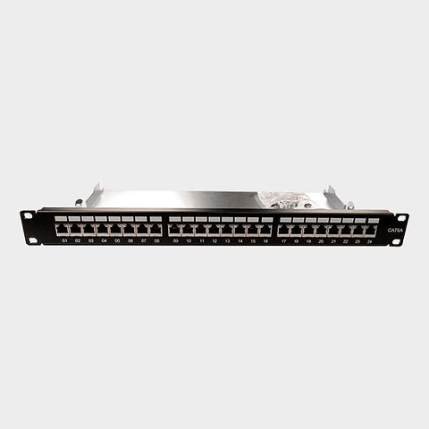 Patch Panel 24 Puertos CAT 6A FTP 